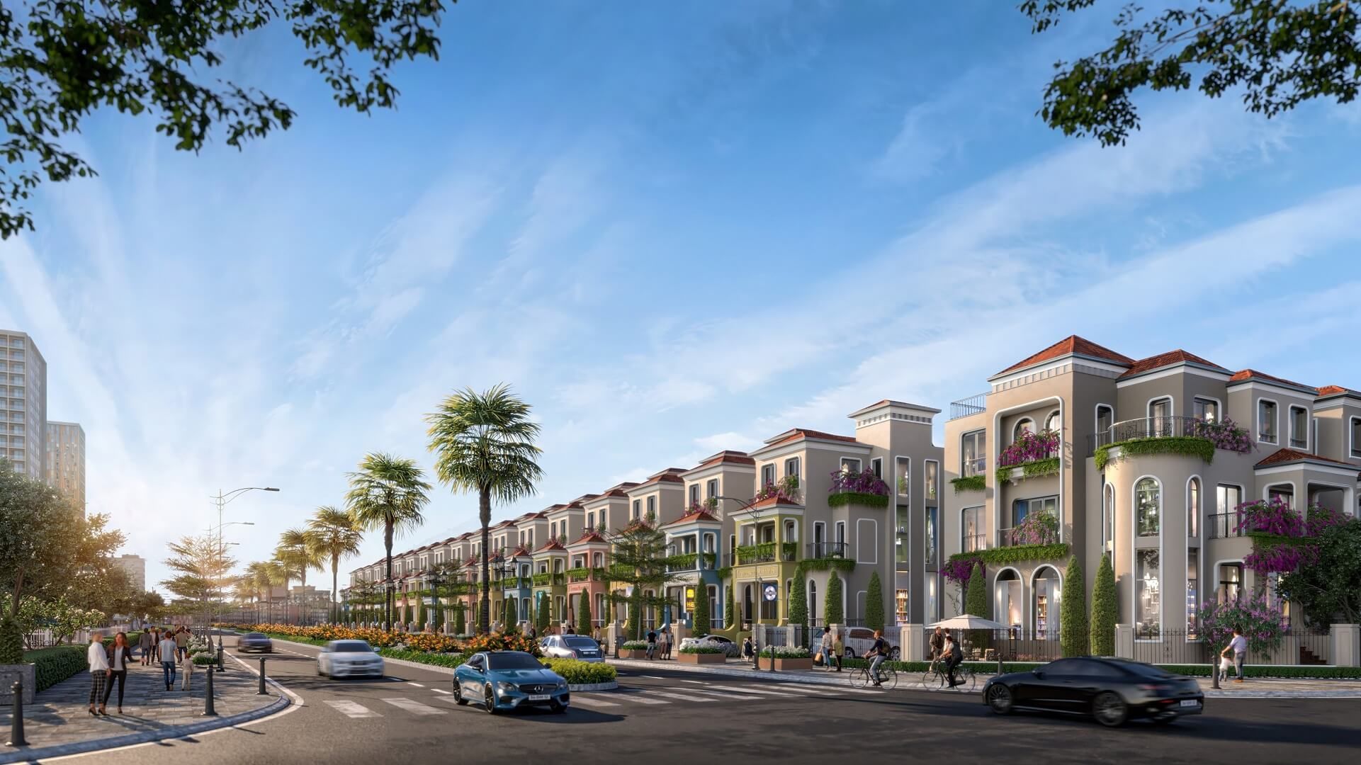 Bán nhà GIA22 by KITA hướng Đông Nam mặt tiền 6m - DT: 180m2 hoàn thiện mặt ngoài